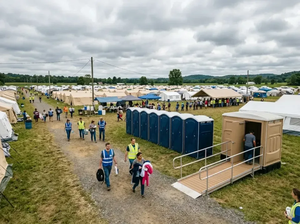 disaster-relief-camp-restrooms-010 — frequently asked questions, Dumpster & Portable Bathrooms Rental in Adrian, MI